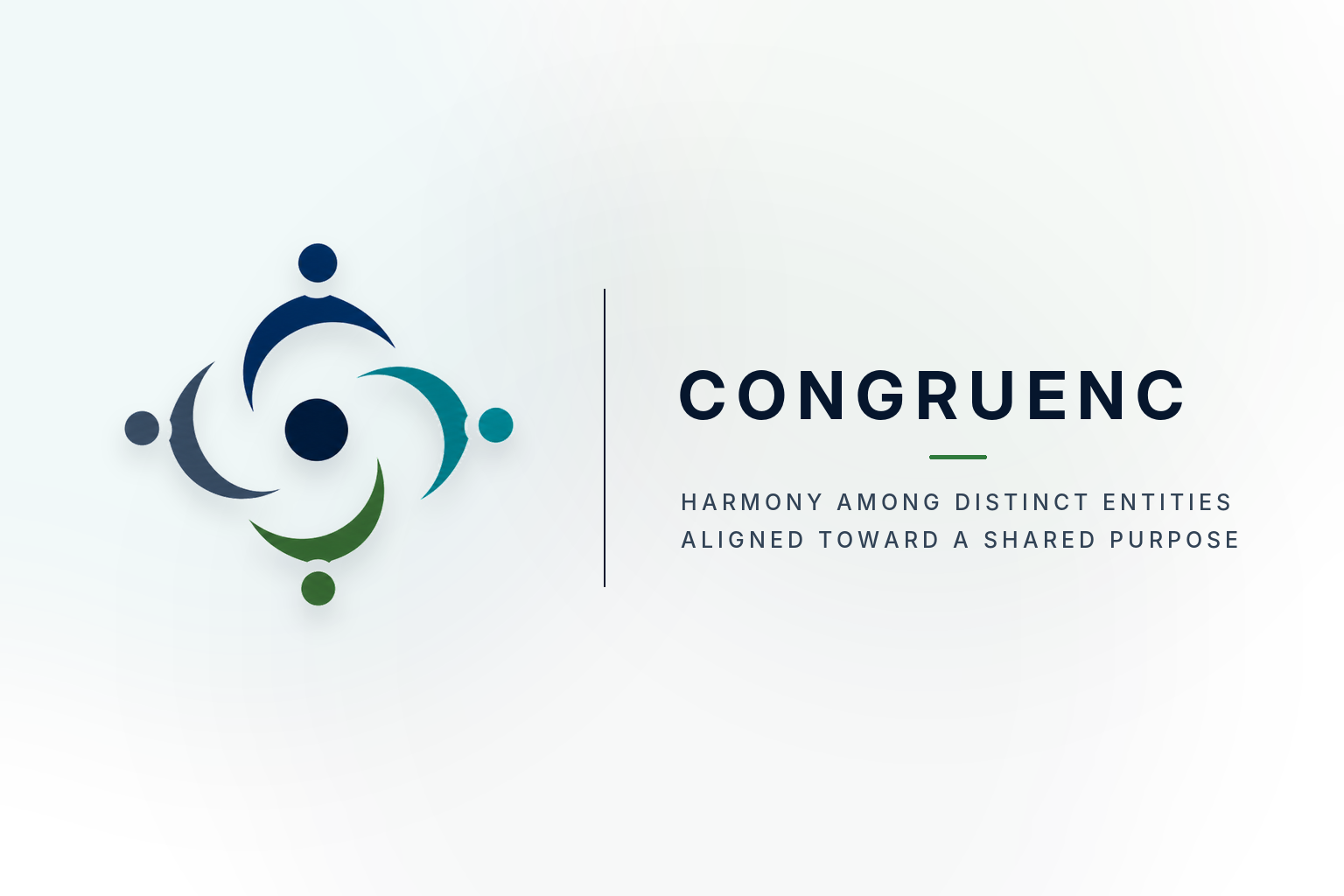 Congruenc — Harmony among distinct entities aligned toward a shared purpose